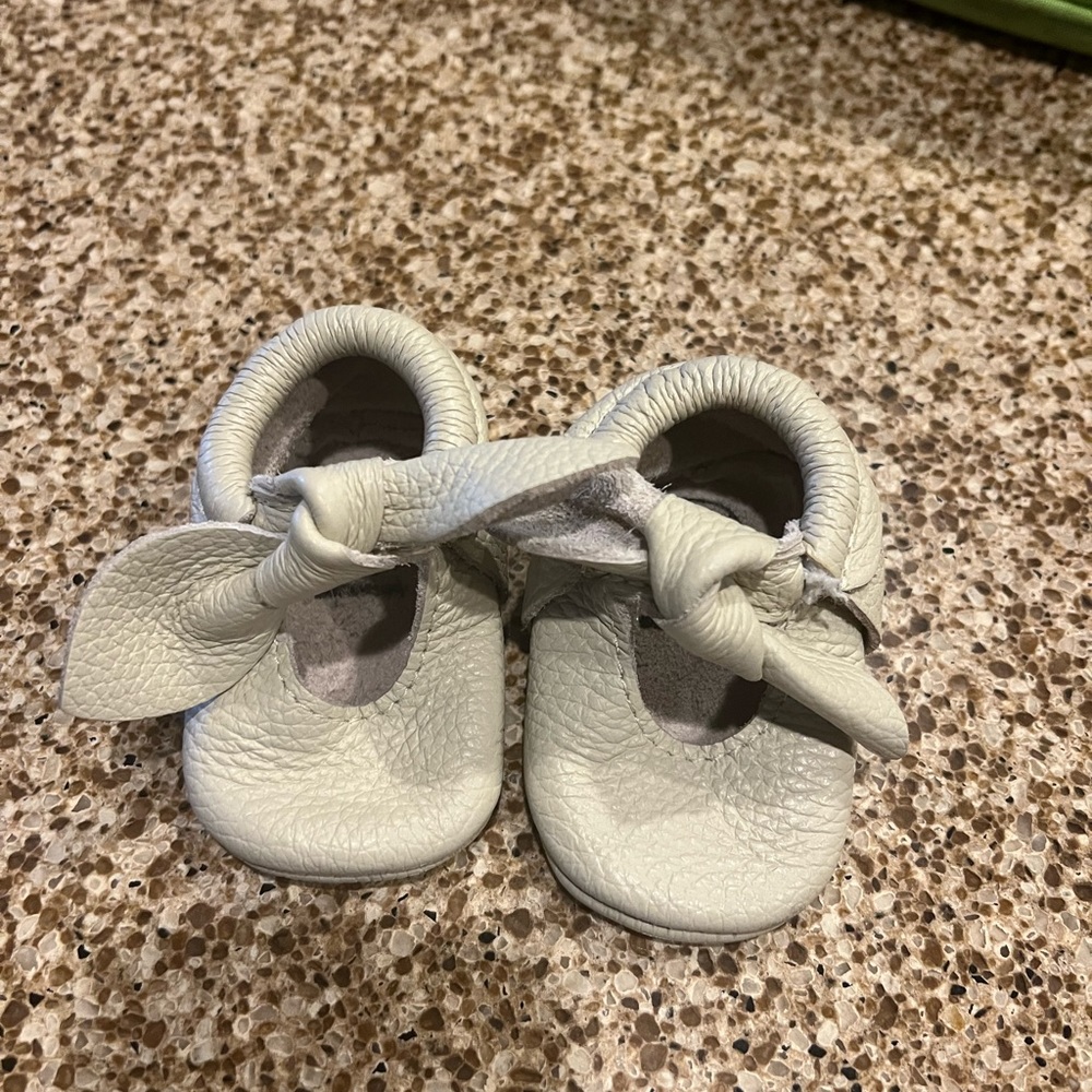 Freshly picked knotted bow moccasin birch